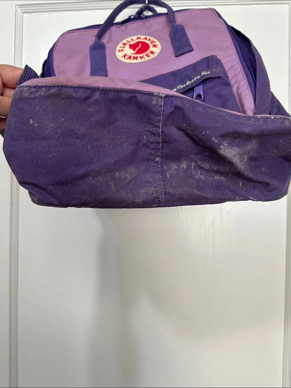 Fjallraven Kanken Two-Tone Lavender & Deep Purple Backpack